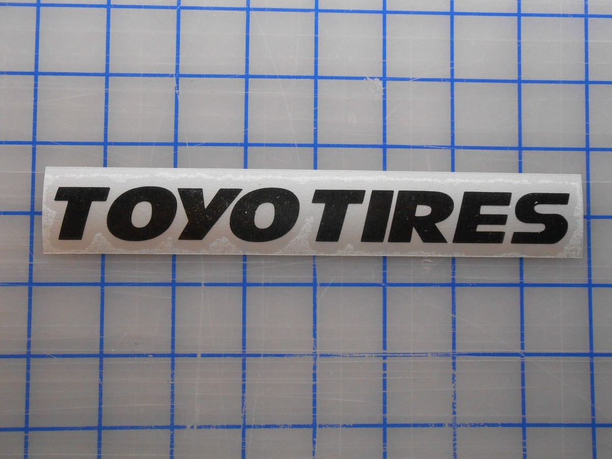 Toyo Tires Decal Sticker 7.5