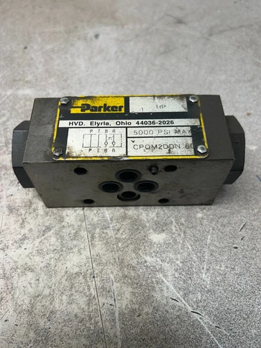 USED PARKER Hydraulic Check Valve 5000 PSI CPOM2DDN60