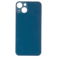 Back Glass Big Hole for Apple iPhone 13 Blue Replacement Repair Part Fix