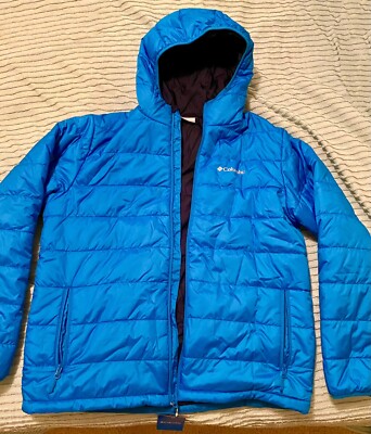 BRAND NEW Columbia Ridge Blue Puffer Jacket, Large