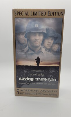 Saving Private Ryan (VHS, 2000, 2-Tape Set, Special Limited Edition) New SEALED