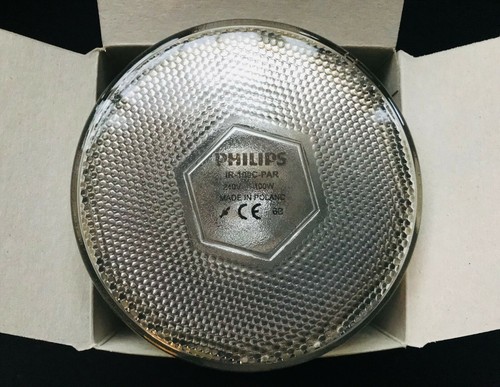 3 x Philips Incandescent 240v PAR38 R125 E27 ES 100w Infrared Clear Front - Picture 4 of 6