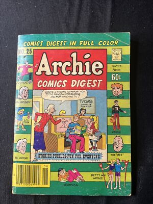 ''ARCHIE COMIC DIGEST'' NO. 25 c.1977 Very Good