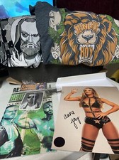 AEW ALL ELITE CRATE January 2XL  6 Items: Anna Jay Orange, 2 Shirts- Jungle Boy