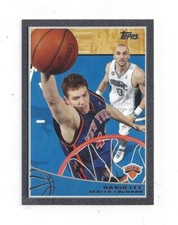 2009-10 Topps Black Border David Lee NM-MT # 198 31/50 New York Knicks