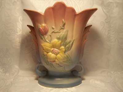 Hull Art Pottery Magnolia Matte Vase Usa 1 8 1 2 Ebay