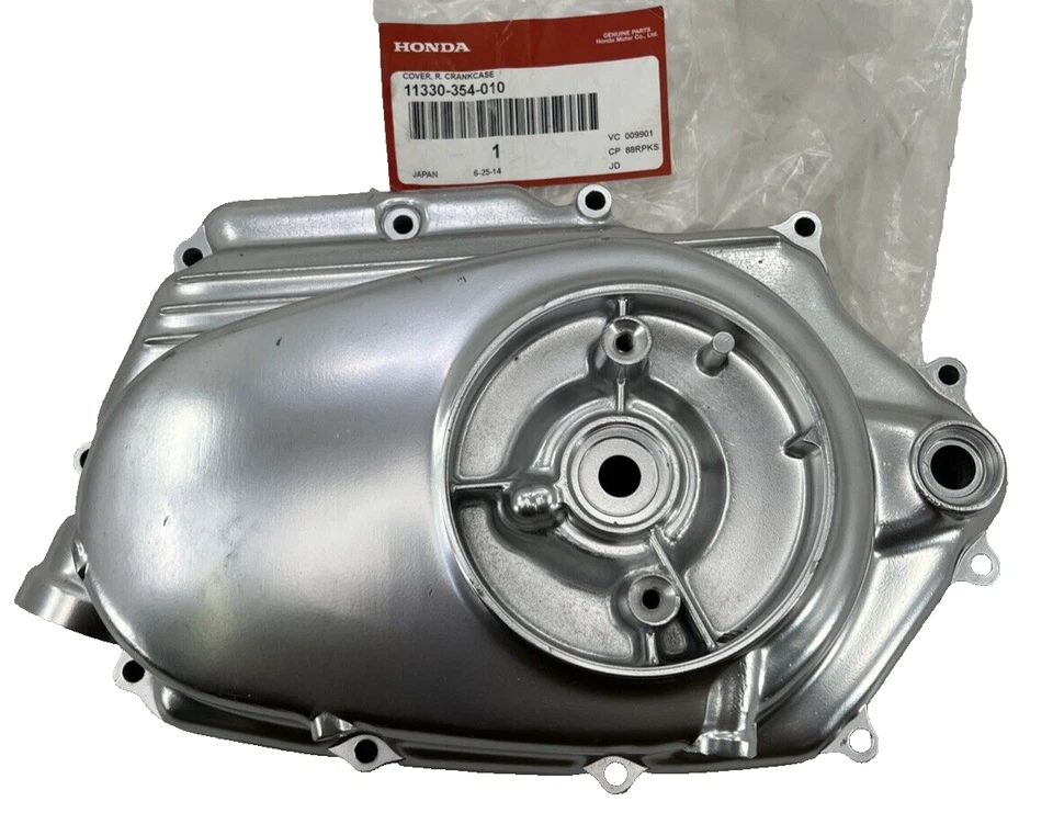 CL200 CB200 1974-76 GENUINO HONDA 11330-354-010 CUBIERTA CÁRTER MOTOCICLETA R. Foto 4 de 4