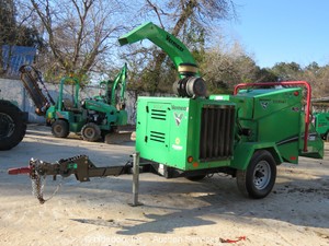 2013-Vermeer-BC1000XL-12-034-Towable-Wood-Chipper-Brush-Cummins-74HP-Diesel-Repair