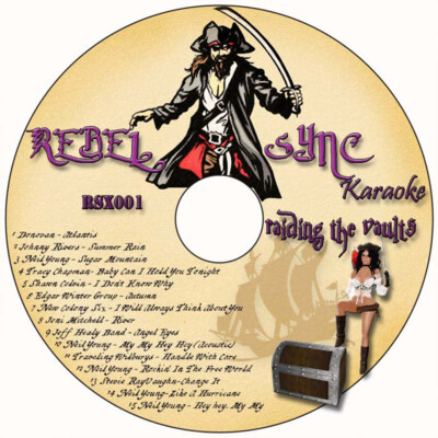 KARAOKE CD+G REBEL SYNC RAIDIND THE VAULTS VOL-1RSX001,NEW IN VINYL
