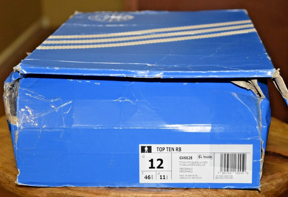 Men'sNew AdidasGV6628TopTen RBLeatherSuedeShoesAthletic12New