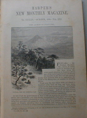 Mountaineering Mt Fuji 1880 Chicago 1st House - Needlework Sampler- John Audubon - Afbeelding 1 van 1