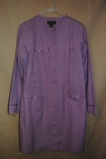 Women's Motto Lavender Long Coat Size S