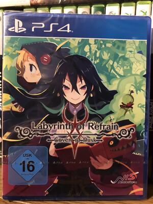 Labyrinth of Refrain: Coven of Dusk (Sony PlayStation 4, 2018) Brandneu Sealed