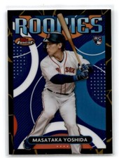 2023 Finest Masataka Yoshida Rookies Variation Kintsukuroi Black/Gold Red Sox SP