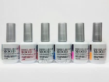 LECHAT Perfect Match MOOD- Color Changing Gel Polish- Set of 6 Colors .5oz/15ml