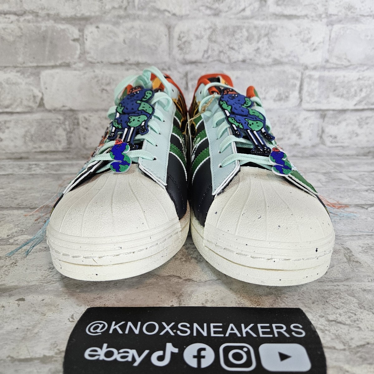 adidas gazelle silver green womens Adidas Consortium GX3823 Sean Wotherspoon SUPEREARTH Superstar Mens  Lifestyle Shoe main image 0