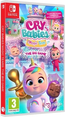 Nintendo SWITCH Spiel Cry Babies Magic Tears The Big Game NEU NEW 55