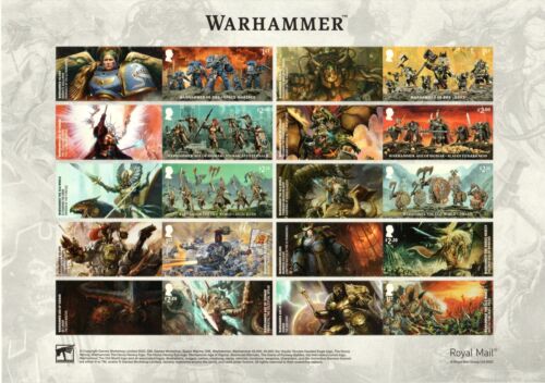 GB 2023  Warhammer Collector / Smilers  Sheet (GS154/LS152) - Picture 1 of 1