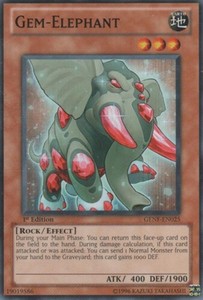 Gem-Elephant - GENF-EN025 - Common - 1st Edition x3 - Lightly Played
