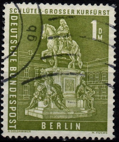 BERLIN 1956/1963 - Used 1 DM City Views #DR3