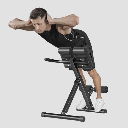 PORIYA Roman Chair Back Extension Hyperextension Bench Multi-Function Adjustable - Picture 14 of 22
