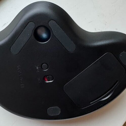 Logitech Ergo M575S Ratón Ergonómico Inalámbrico Trackball Bluetooth Pulgar Grafito - Imagen 8 de 9