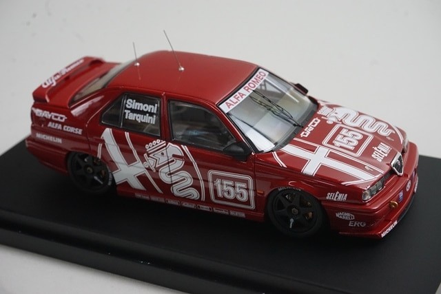 1:43 HPI 8126 Alfa Romeo 155 TS Silverstone BTCC Presentation 1994