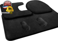 Memory Foam Bath Mat Set , 3 Piece Non Slip and Absorbent Floor Mat , 20X31 Inch