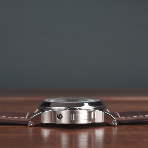 Tobacco Dial Panerai Luminor Base PAM00390 - Picture 7 of 8