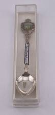 Souvenirlöffel Rhein-Weser-Turm Reiseandenken Vintage alt Sammlerlöffel #31068