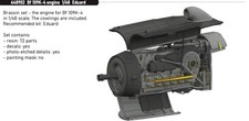 Eduard Brassin 648902 1:48 Messerschmitt Bf-109K-4 engine