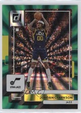 2022-23 Panini Donruss Holo Green Laser Jordan Clarkson #114 12ps