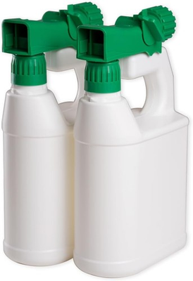 #ad Refillable Multipurpose Hose End Sprayer 32oz Pack of 2 60:1 Spray Ration $19.97