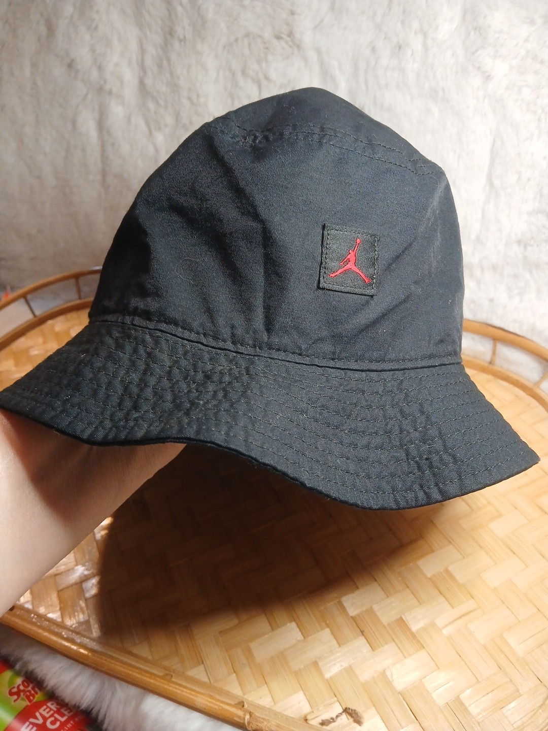 Nike Air Jordan BUCKET JM WASHED Hat DC3687-011 Jumpman Basketball III IV VI