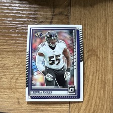 2025 Panini Donruss Optic Terrell Suggs #96 Baltimore Ravens Optic Base