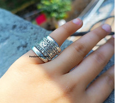 Silver Ring Set, 925 Sterling Silver Rings, Handmade Rings, Statement All Size