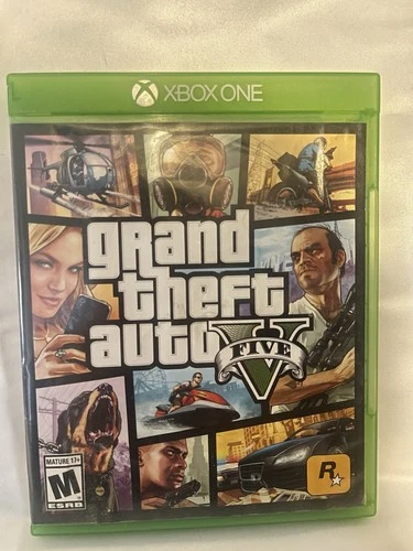 Grand Theft Auto V – Xbox One (2014) – Tested & Working – With Case