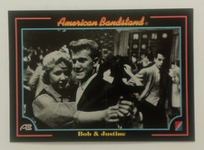 1993 Dick Clark's American Bandstand Trading Card Bob & Justine #30