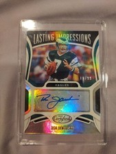 2020 Panini Certified - Lasting Impressions Mirror Signatures Ron Jaworski