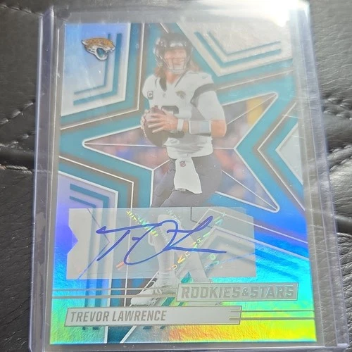 2025 Panini Rookies & Stars Trevor Lawrence #84 Autograph Insert Serial Jaguars