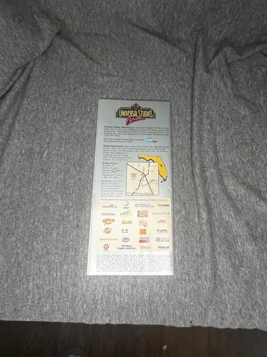 Universal Studios Florida Prospekt - 1993 vollfarbige Broschüre Vintage - Bild 2 von 4