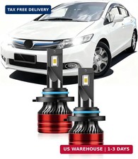 Light Bulbs Compatible for 2006-2013 Honda Civic 9006 Low Beam Fog Lights Combo