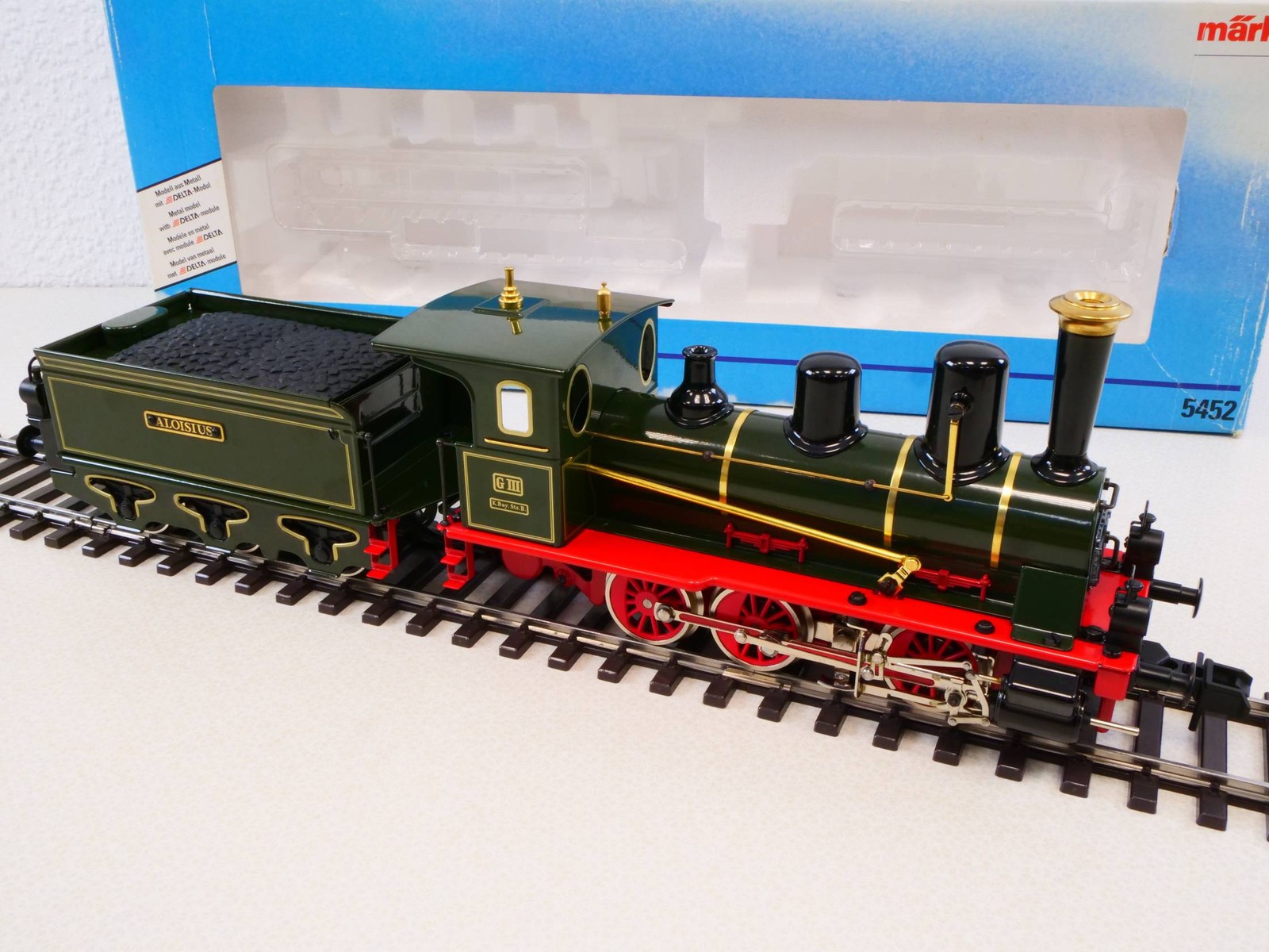 Märklin 5452 Steam Locomotive Aloisius KBayStsB Delta Digital Mint! OVP BL 1706