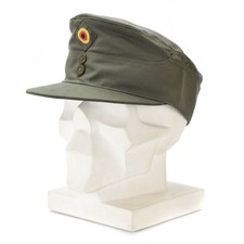 Authentic Casquette Militaire Allemande Été Feldmütze Tactique Olive