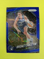 2025 WNBA Prizm Basketball Blue Laser Prizm Bridget Carleton #88 Lynx