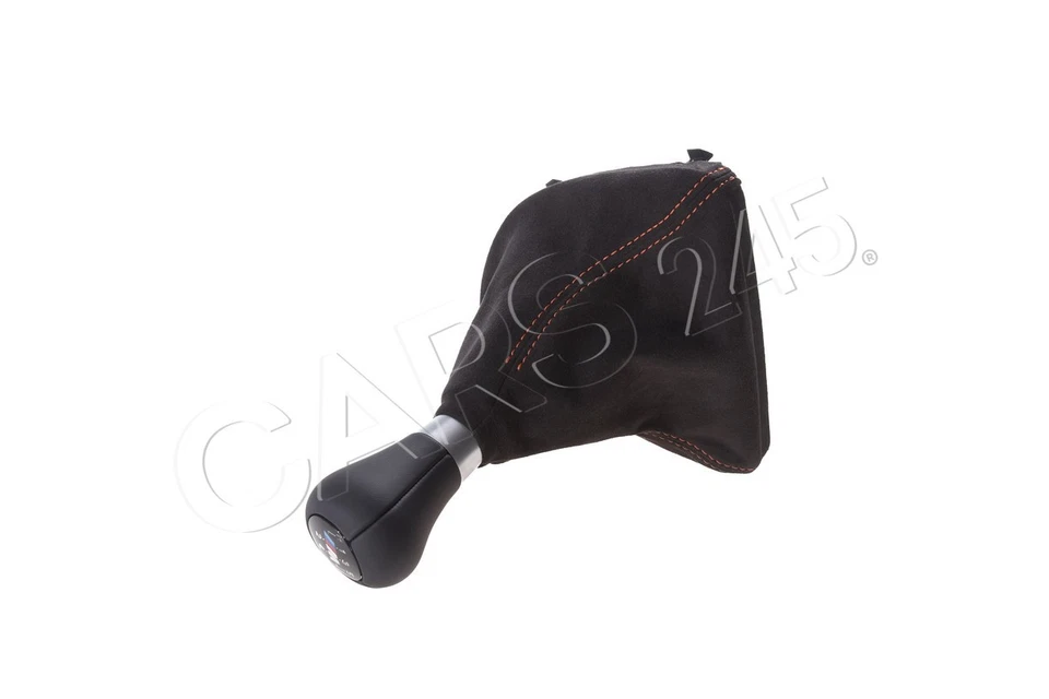 Perilla de cambio de marchas genuina BMW E82 cupé cuero negro OEM 25118051315 Foto 4 de 4