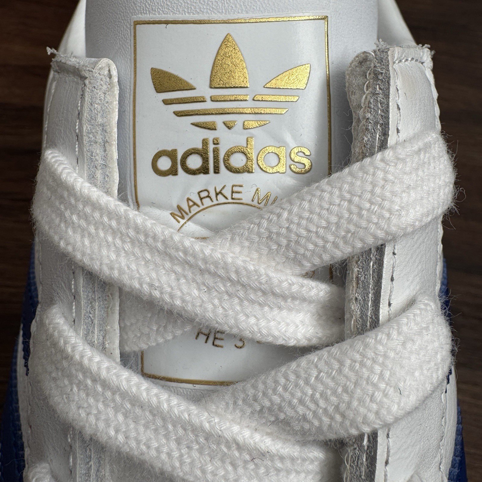 ADIDAS AS520 Originals Men’s Terrace Trainers, White/Blue - Size 12 (IG0262) image 7