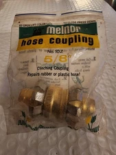 J165.  Melnor 10Z Hose Coupling (5/8) New In Bag