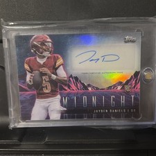 Auto Topps 2024 Midnight Jayden Daniels Washington RC Auto Rookie Horizon RHS-JD