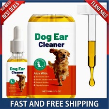 Ear Clear, Natural Dog Ear Cleaner and Infection Treatment for Dogs